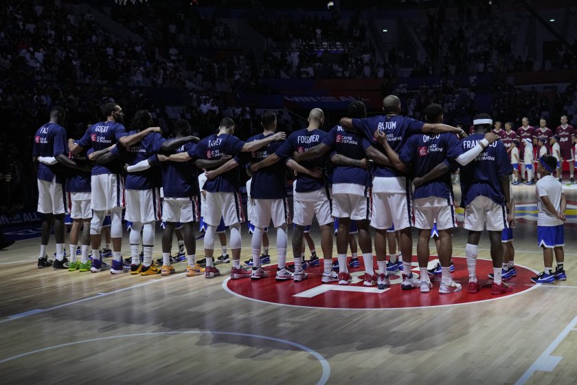 Баскетболистите от националния отбор на Франция са изключително разочаровани, след