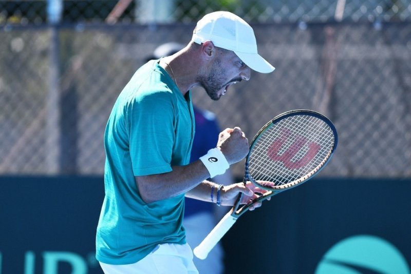 Българският тенисист Димитър Кузманов започна с победа в основната схема