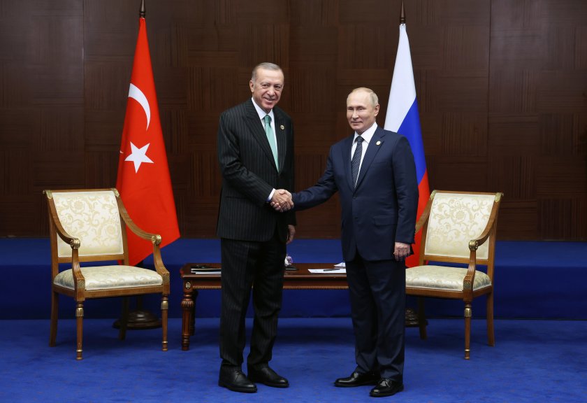 В Сочи ще се проведе среща президентите на Турция и