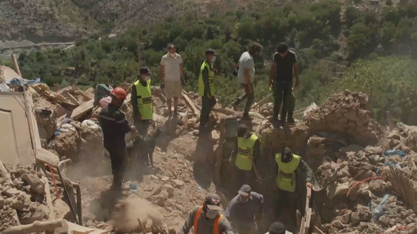 Повече от три денонощия след разрушителното земетресение, което разтърси Мароко,