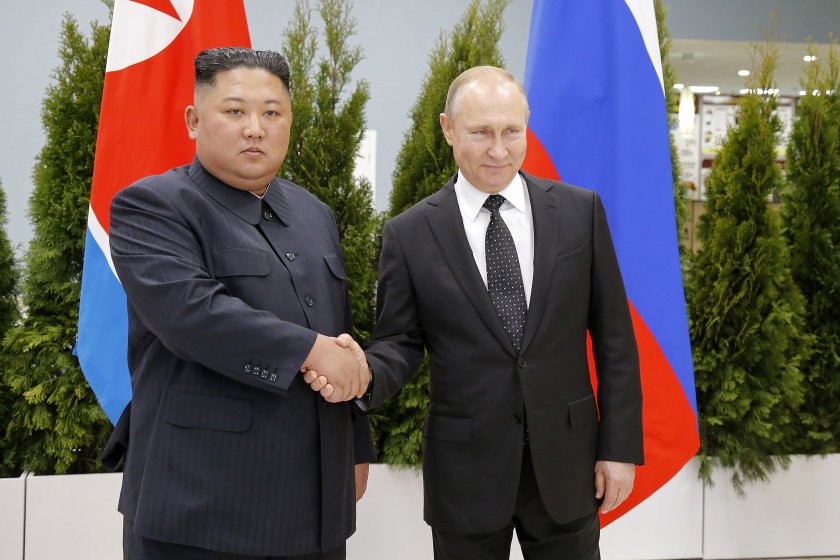 Ким Чен-ун изглежда, че е отпътувал за Русия за среща с Путин