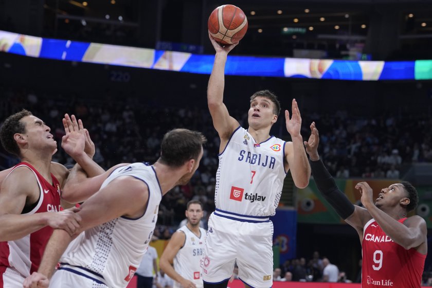 сърбия първият финалист световното първенство баскетбол мъже