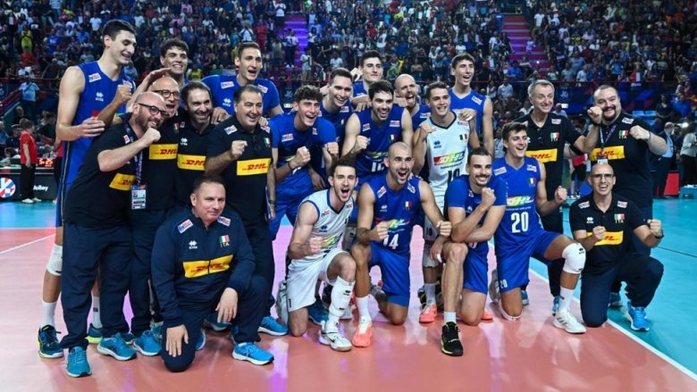 италия продължава четвъртфиналите европейското първенство волейбол мъже