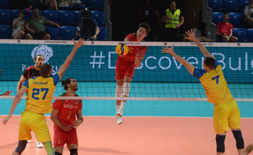 Украйна се класира за четвъртфиналите на европейското първенство по волейбол,