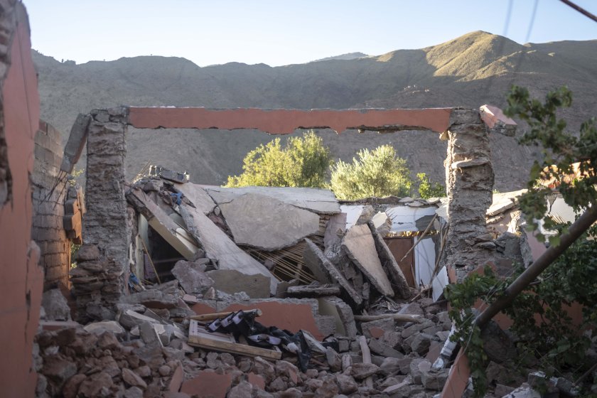 Броят на жертвите на мощното земетресение в Мароко е достигнал