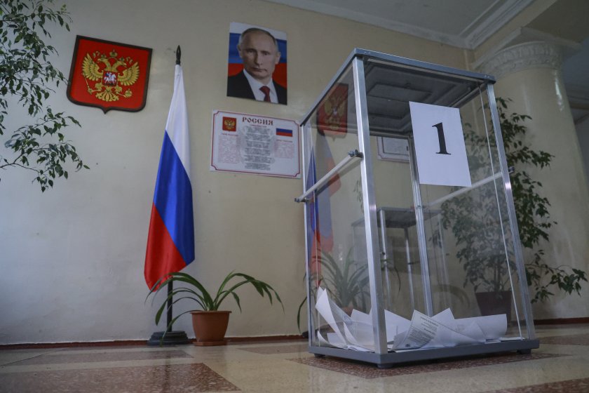 признава изборите анексираните русия украински области