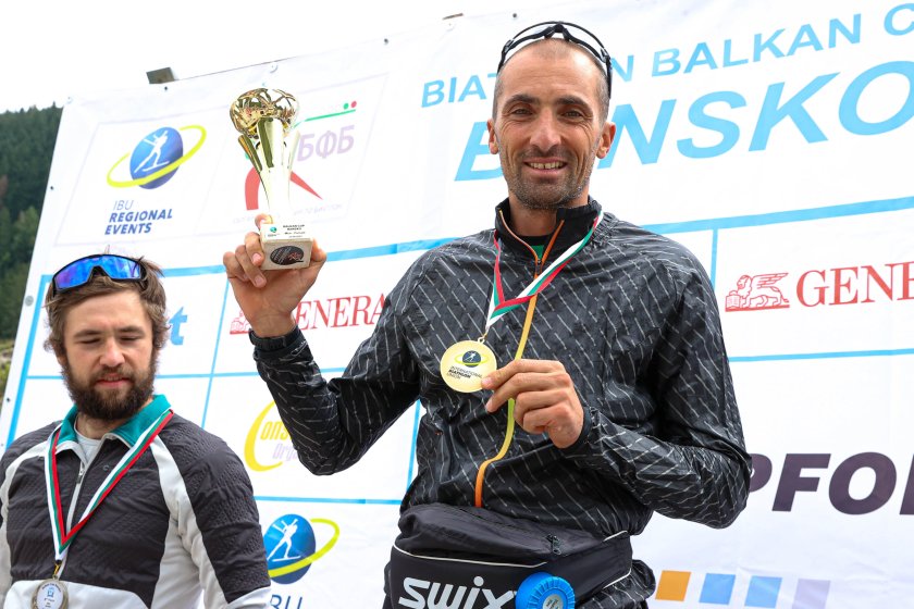 Владимир Илиев триумфира и в двата старта от Балканската купа по летен биатлон в Банско
