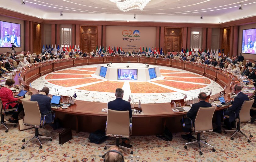 Годишната среща на Г-20 в Делхи завърши с приемането на