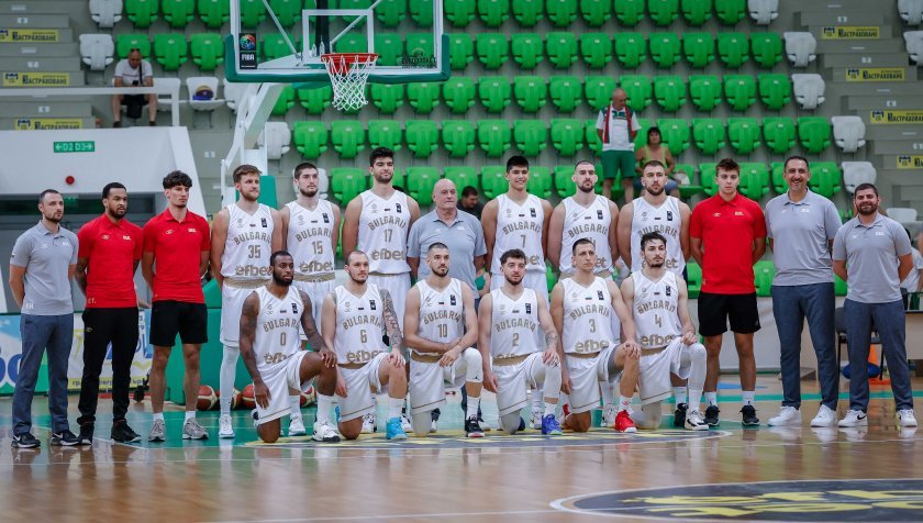 Българският национален отбор по баскетбол за мъже се изкачи с