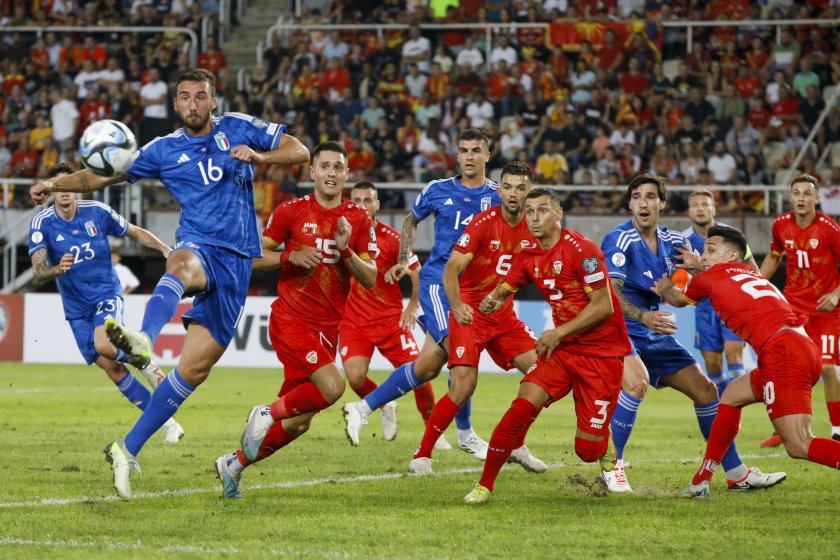 италия завърши северна македония мач група квалификациите евро 2024