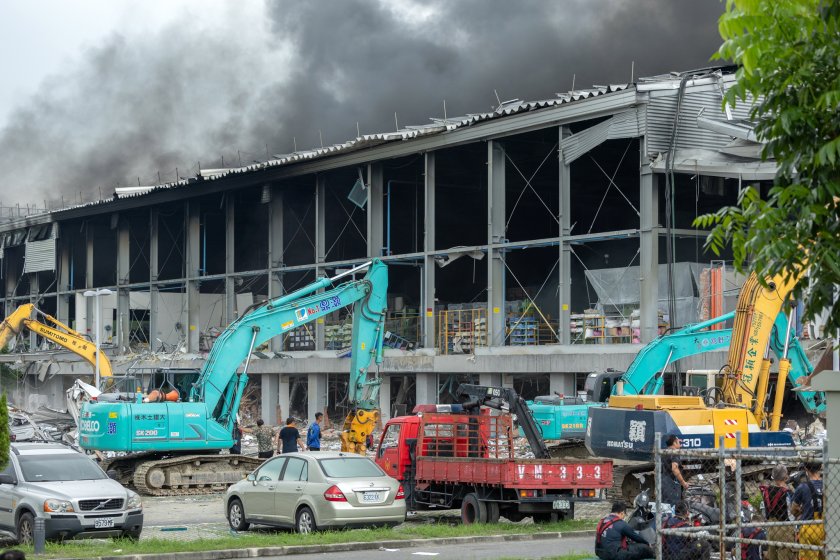 Експлозия във фабрика в Тайван, има жертви