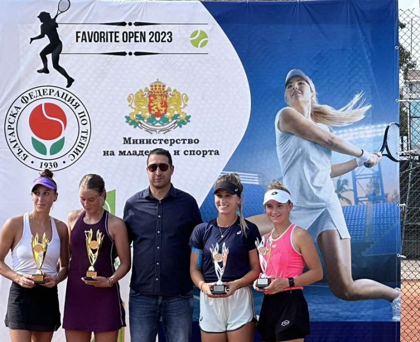 Гергана Топалова загуби финала на двойки на турнира по тенис в Пазарджик