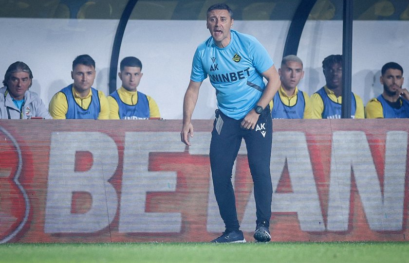 Старши треньорът на Ботев Пловдив Душан Керкез остана разочарован след