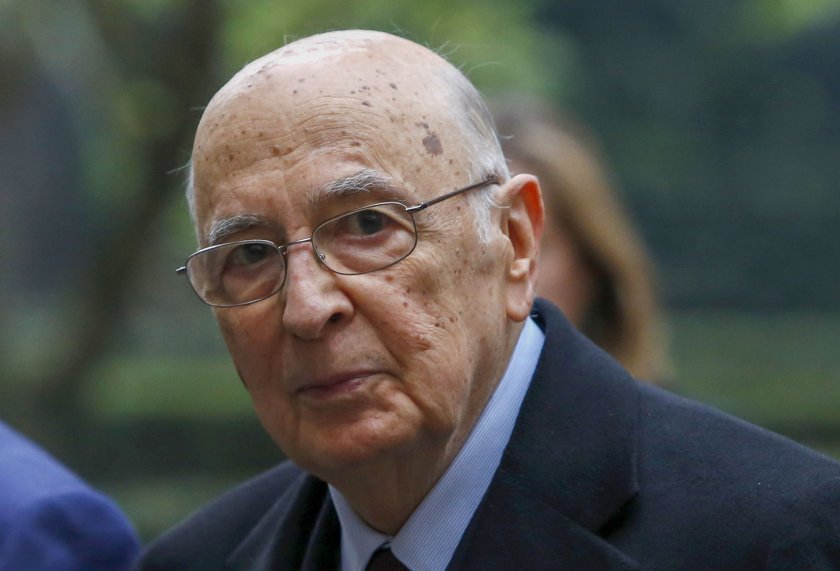 На 98-годишна възраст почина бившият президент на Италия Джорджо Наполитано,