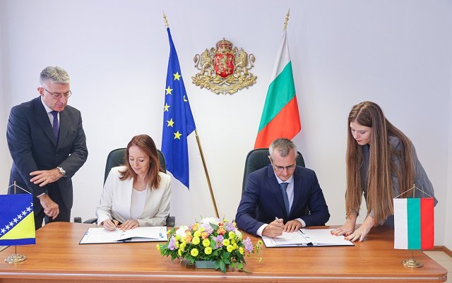българия босна херцеговина подписаха меморандум сътрудничество областта младежта спорта