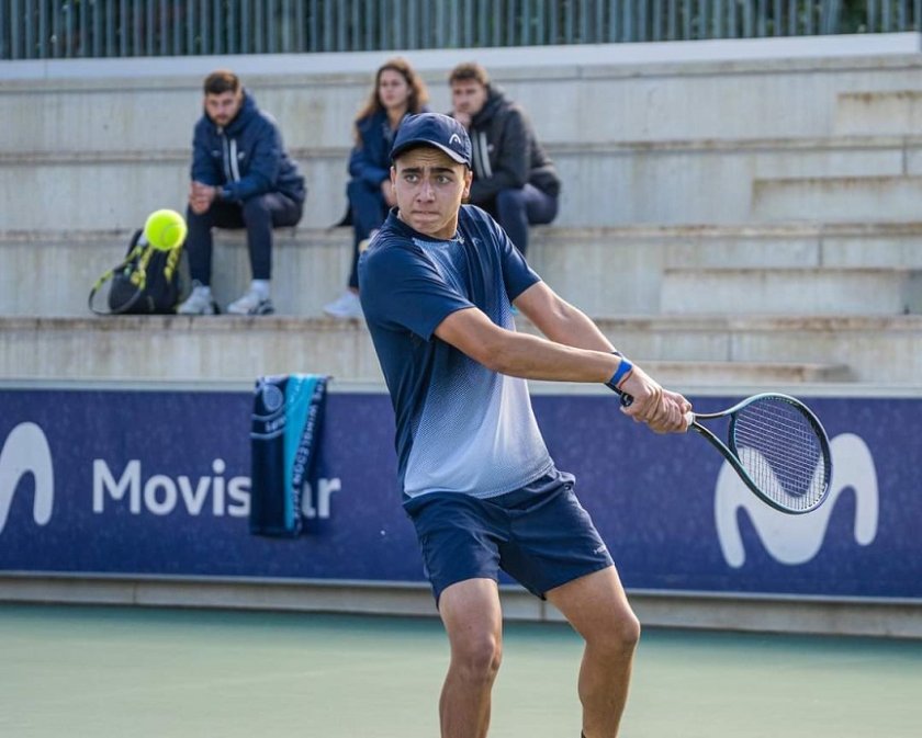 годишният иван иванов дебютира турнир тенис сериите bdquoчалънджър