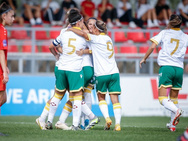 Женският национален отбор на България по футбол стартира по чудесен
