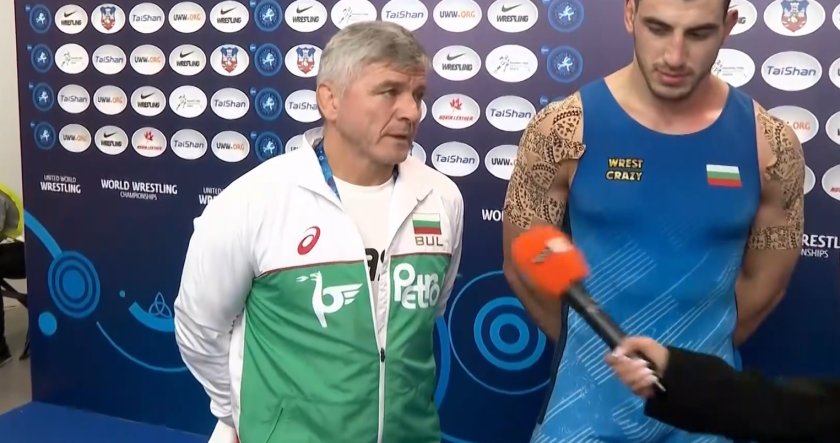 Треньорът на българския национален отбор по класическа борба Емил Владинов