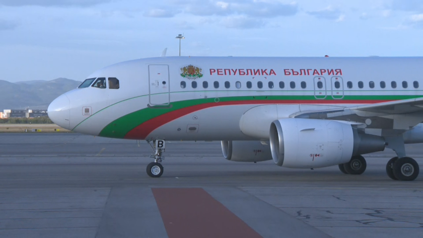 Правителственият Еърбъс излетя от летище София за Тел Авив, за