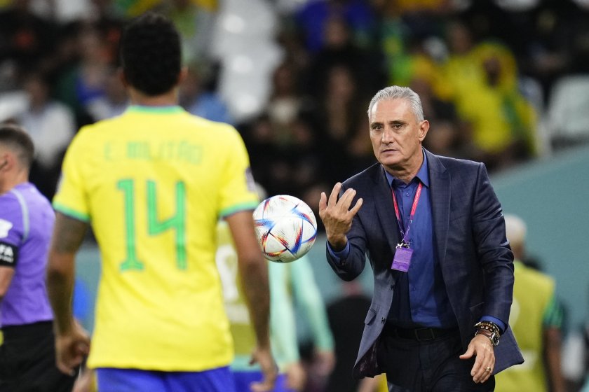 бившият национален селекционер бразилия тите новият старши треньор местния клуб фламенго