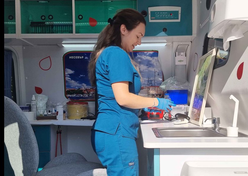 Първият в страната мобилен пункт за кръводаряване ще посети много