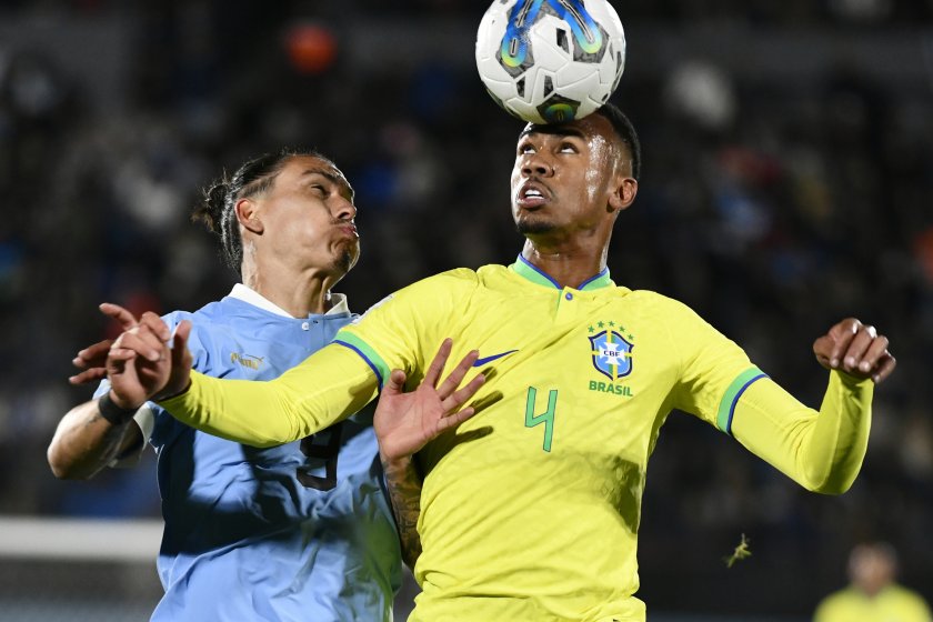 уругвай победи бразилия квалификационна среща световното първенство