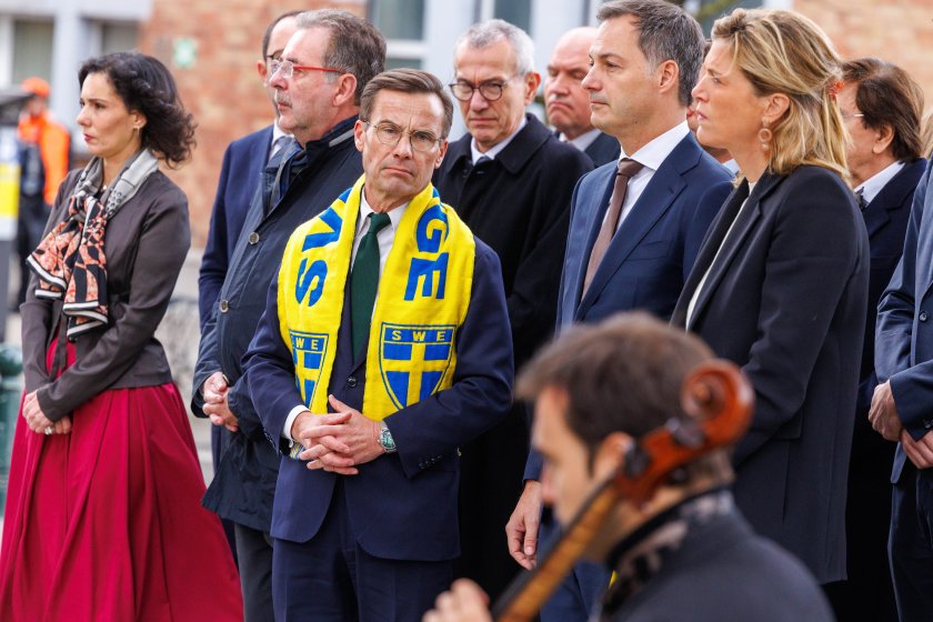 Шведският премиер Улф Кристершон в Брюксел