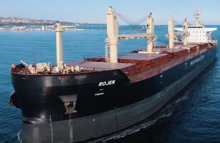 българският кораб рожен напусне израелското пристанище рано седмица
