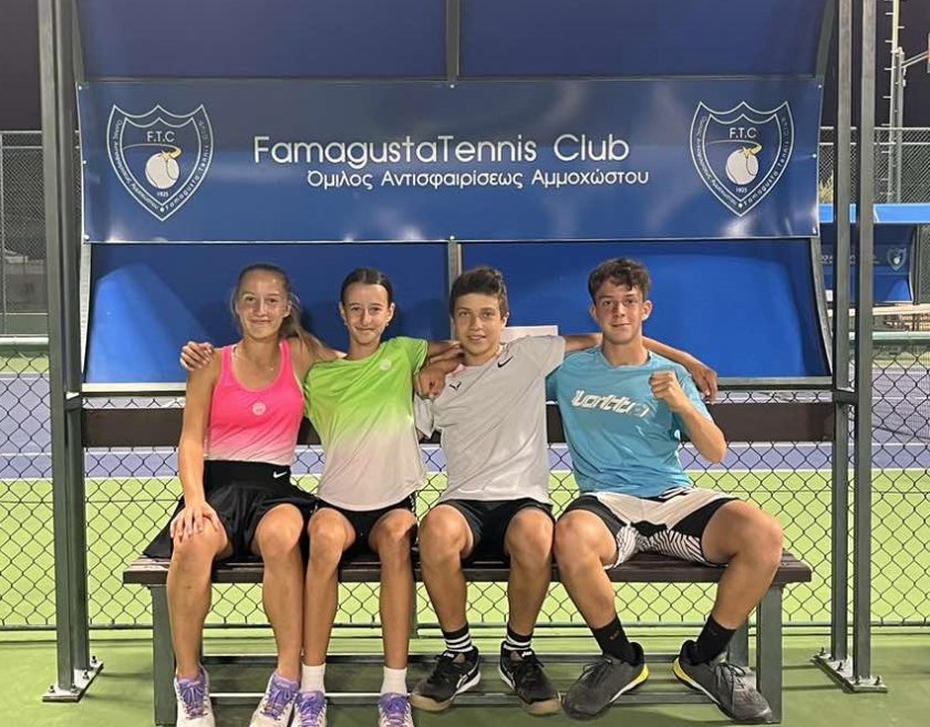 четири победи четири мача българските тенисисти турнир юноши девойки тенис европа лимасол
