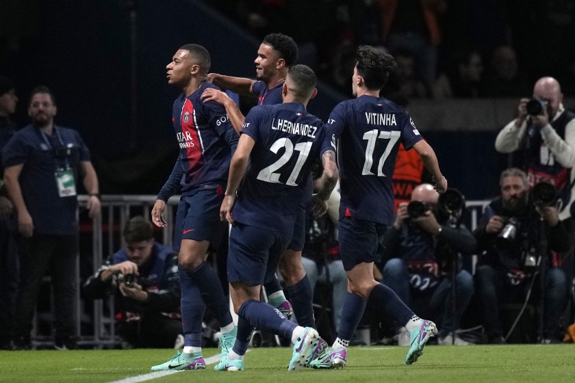 ПСЖ не срещна затруднения при класическата победа над Милан в Шампионска лига