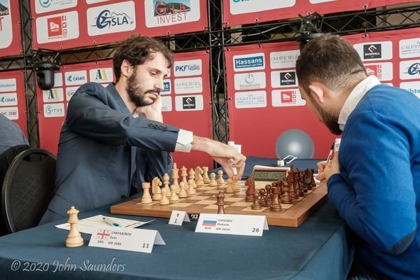 иван чепаринов завърши реми петия кръг турнира шахмат остров ман