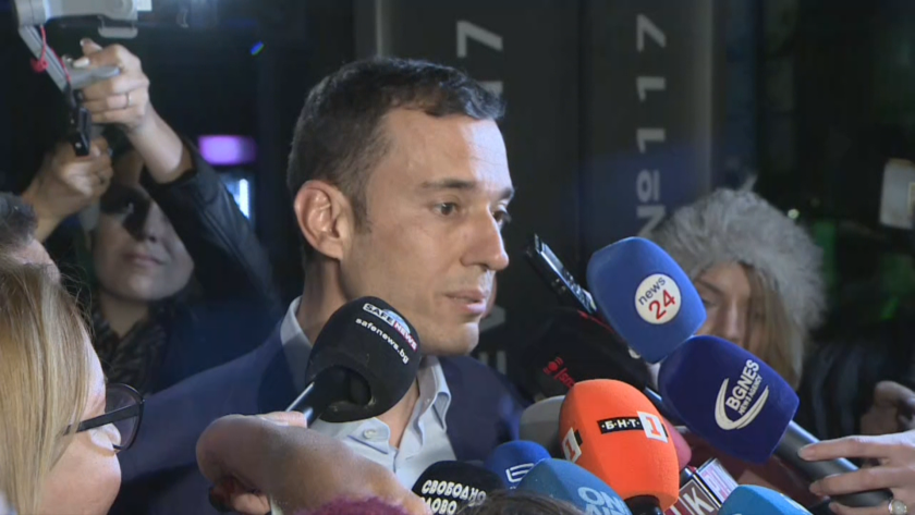 Васил Терзиев, който според данните от екзитпол печели изборите за