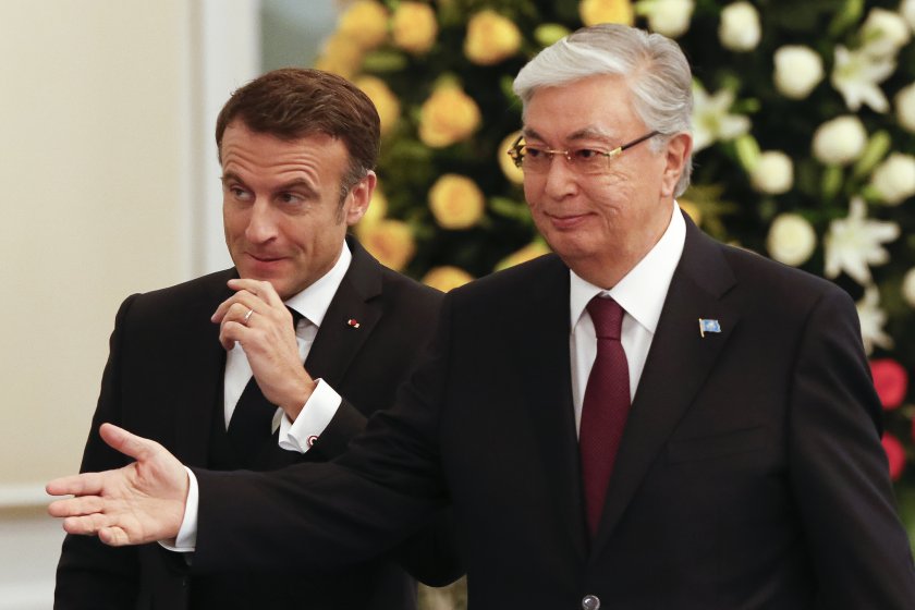 Франция има интерес към Казахстан, свързан с доставки на уран