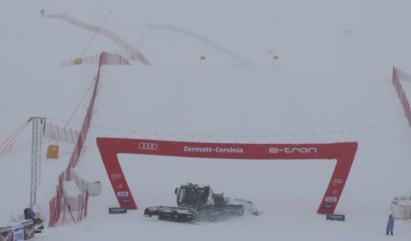 второто спускане световната купа ски алпийски дисциплини мъже проведе