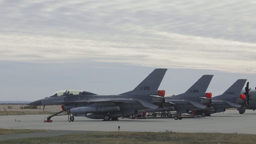 Европейски център за обучение на пилоти на F-16 отвори врати