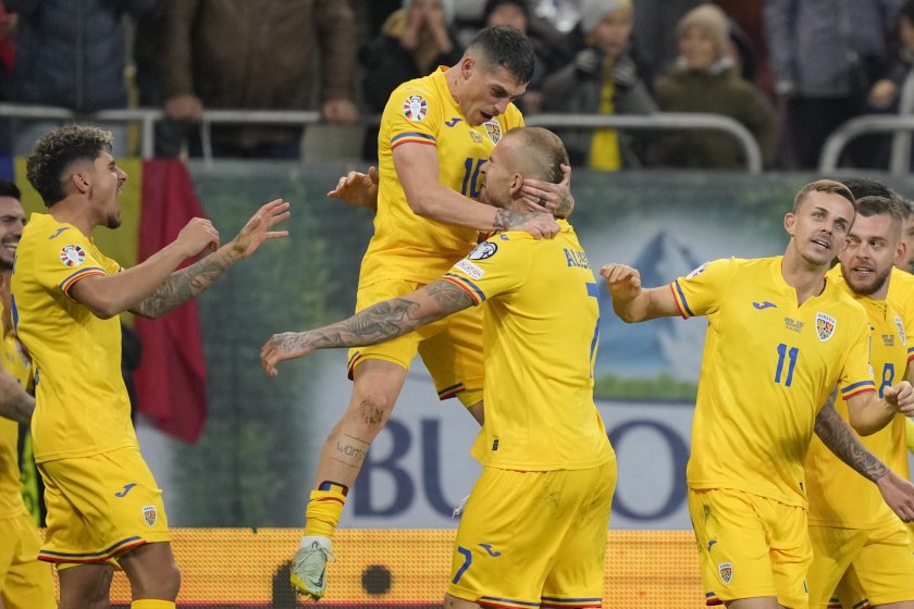 Румъния удари Швейцария и спечели група "I" на европейските квалификации