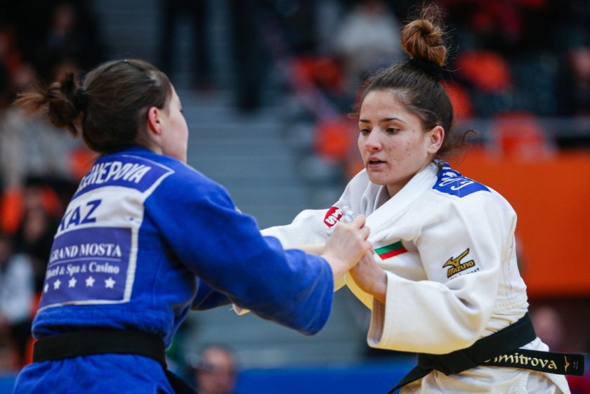 Габриела Димитрова заслужи сребърен медал от европейското първенство по джудо до 23 г.
