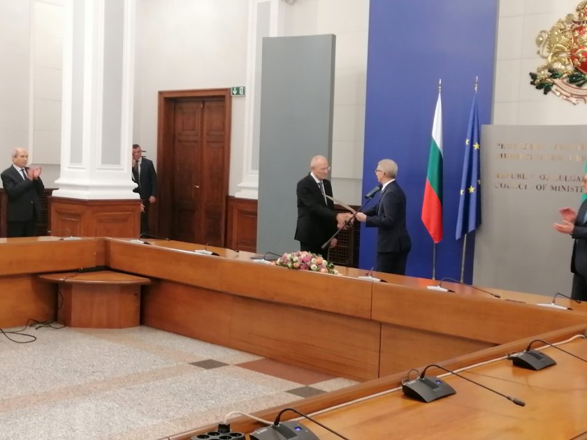 Министър-председателят акад. Николай Денков връчи годишната държавна награда Св. Паисий