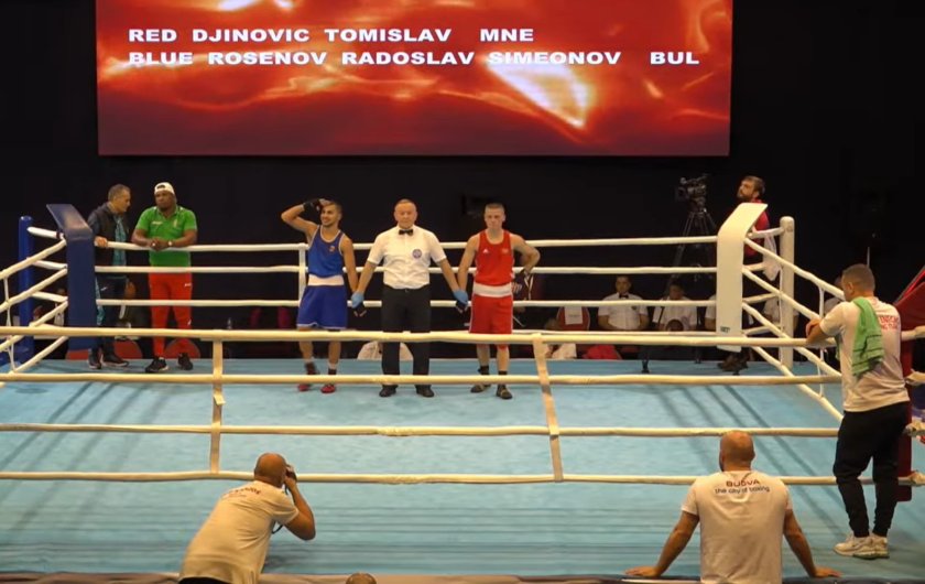радослав росенов осигури трети български финал европейското бокс черна гора