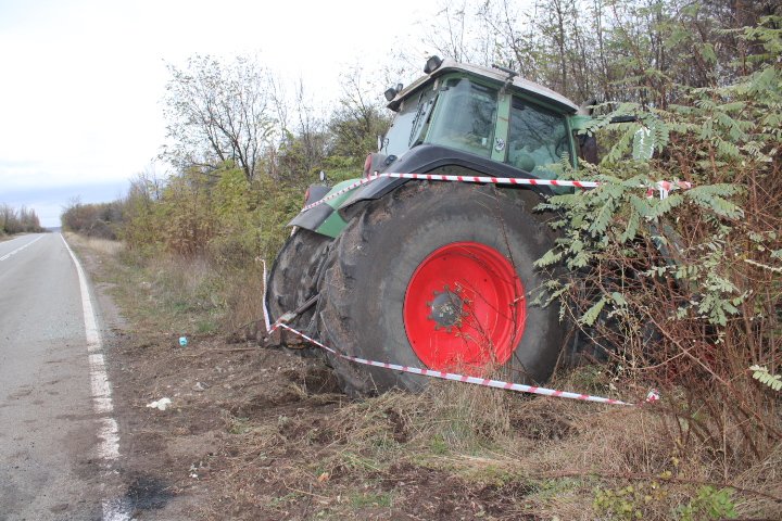 крупен зърнопроизводител загина катастрофа трактор дупница