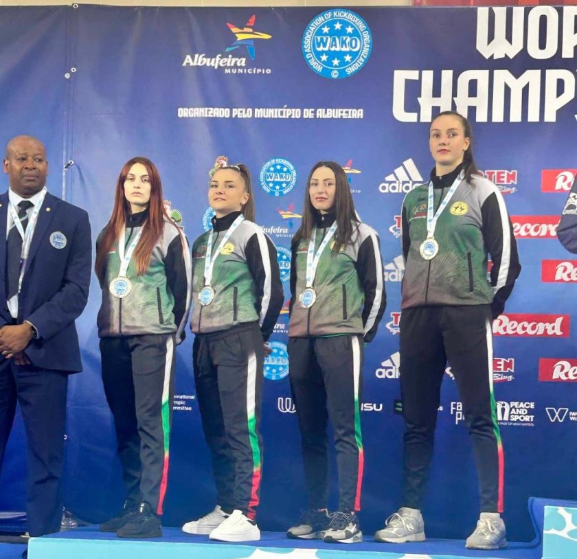 българия приключи световното кикбокс сребро отборната надпревара жените