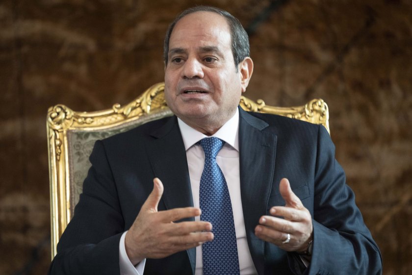 египетският президент призова признаване палестина