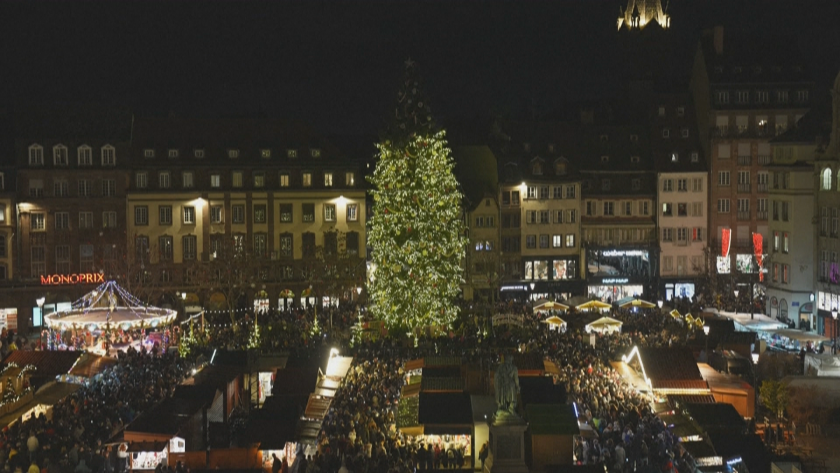 И Страсбург заживя в ритъма на Коледа