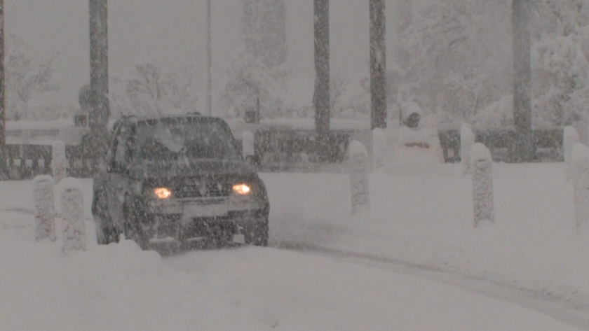 зима хърватия сняг вятър предизвикаха затруднения пътищата