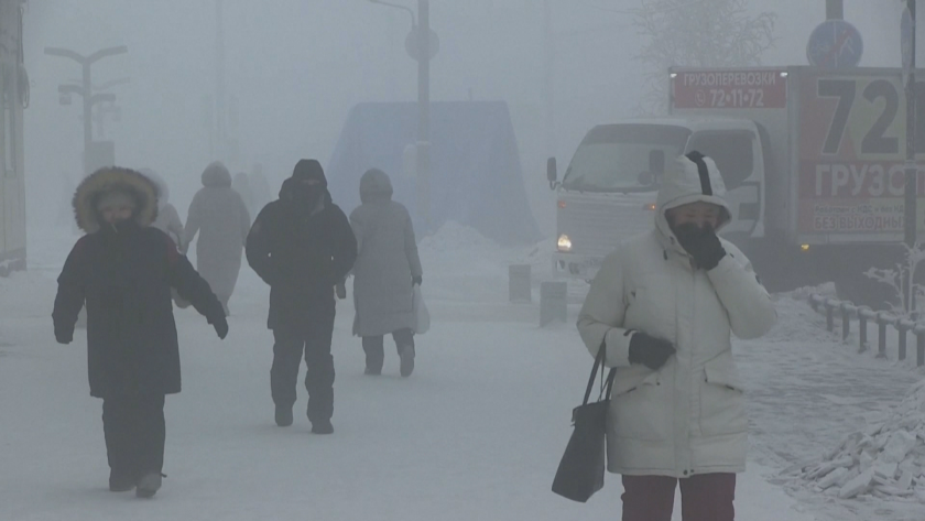 Измериха смразяващите минус 58 градуса по Целзий в Сибир