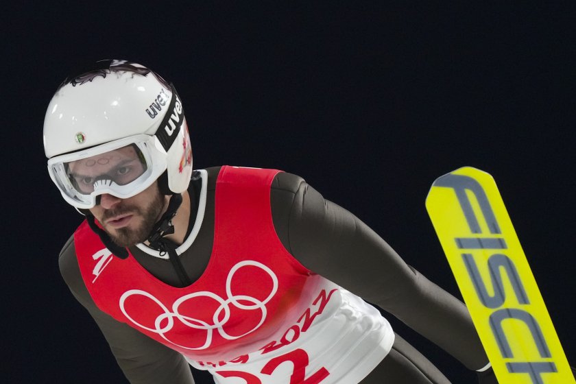владимир зографски завърши втория старт световната купа ски скокове клингентал
