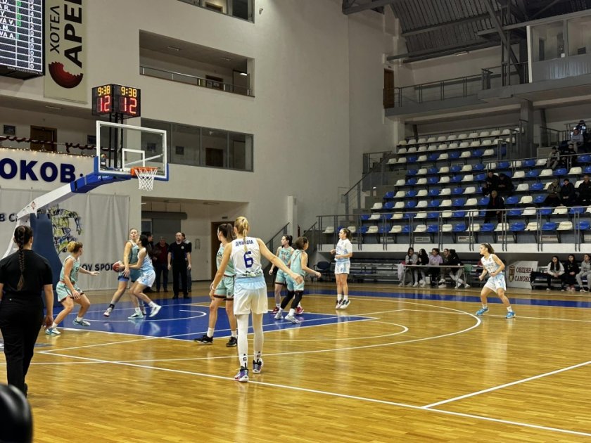 Отложиха мача между Дунав и Рилски спортист от баскетболния елит при жените