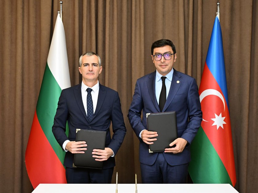 министър димитър илиев подписа меморандум сътрудничество сферата младежта спорта колегата азербайджан фарид гаибов