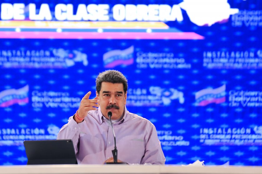 Президентът на Венецуела Николас Мадуро лично посрещна свой приближен, освободен
