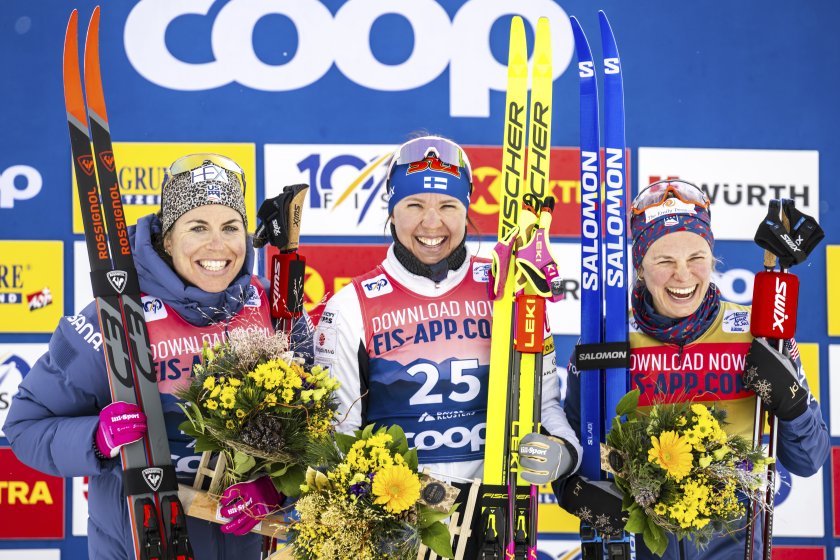 Финландката Керту Нисканен спечели втори старт на Тур дьо ски,
